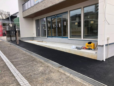 新社屋外構　施工中