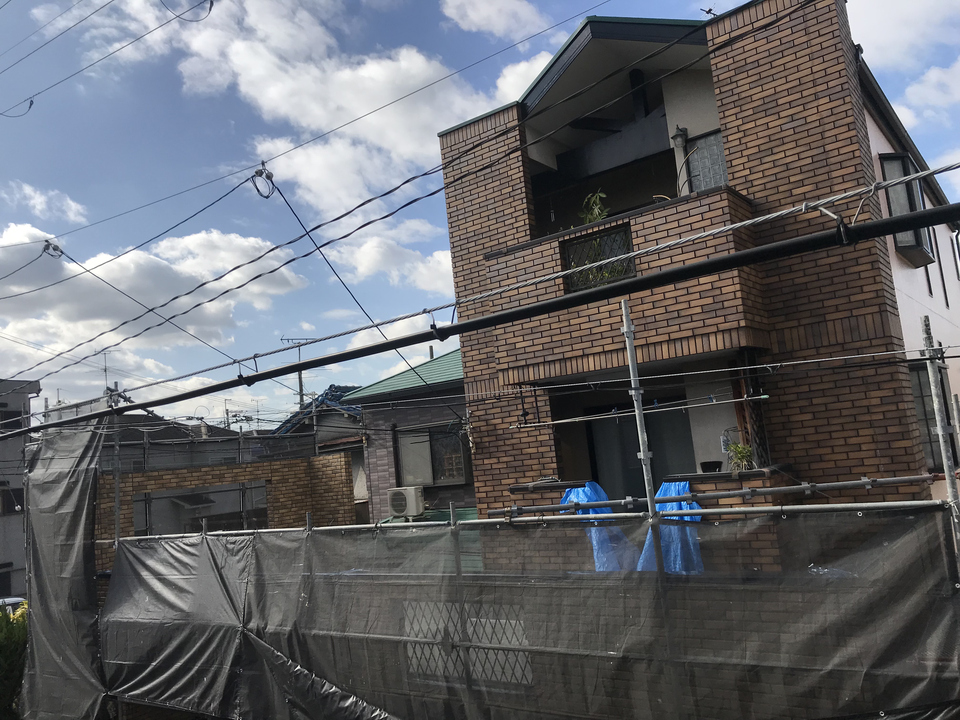 羽曳野市N様邸のベランダ工事　19日目♬