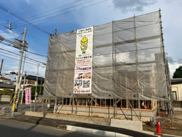 大阪府南河内郡　新社屋建築
